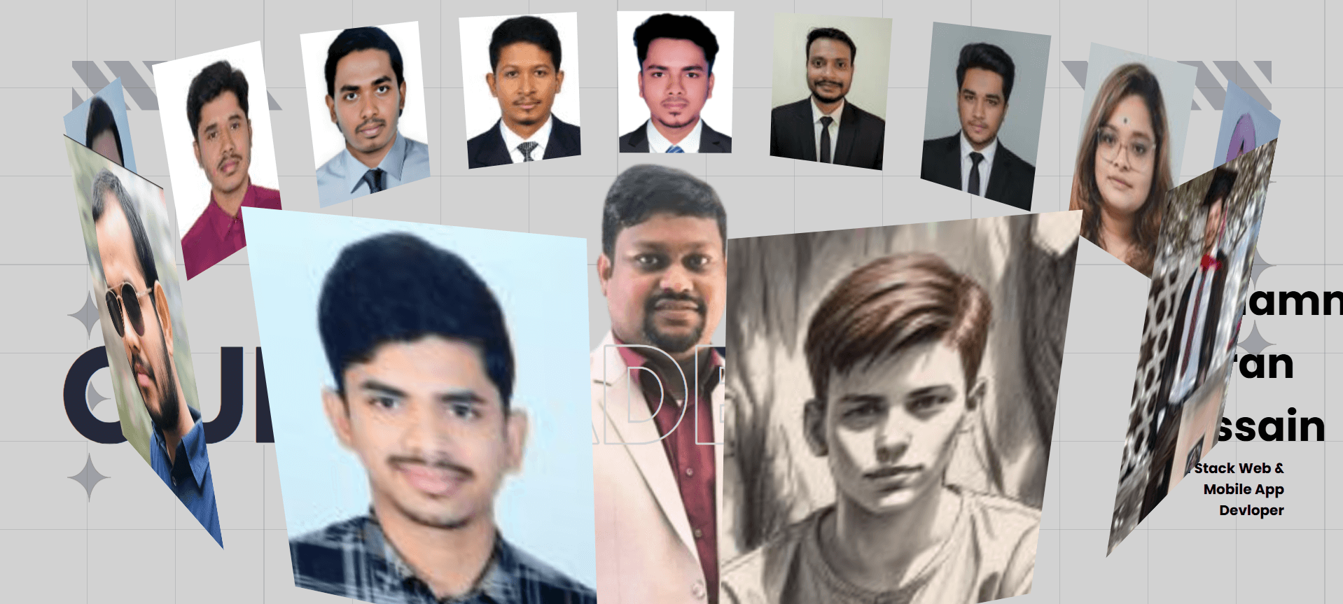 3D Slider Website Screenshot